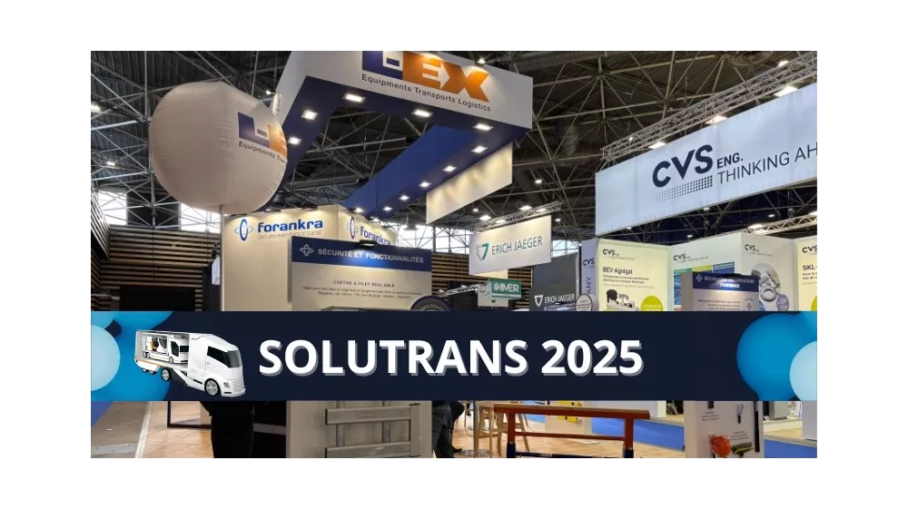 L-EX fête ses 40 ans à Solutrans : innovations, sécurité et solutions dédiées aux transporteurs